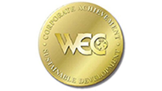 WEC Gold Medal Logo