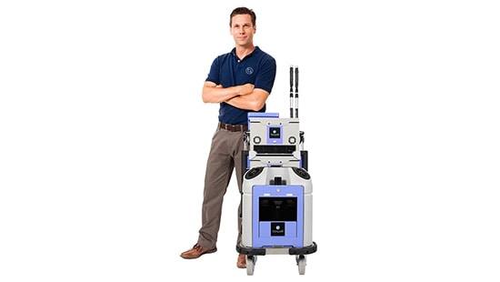 Bioquell Proactive Service featuring a Bioquell BQ 50